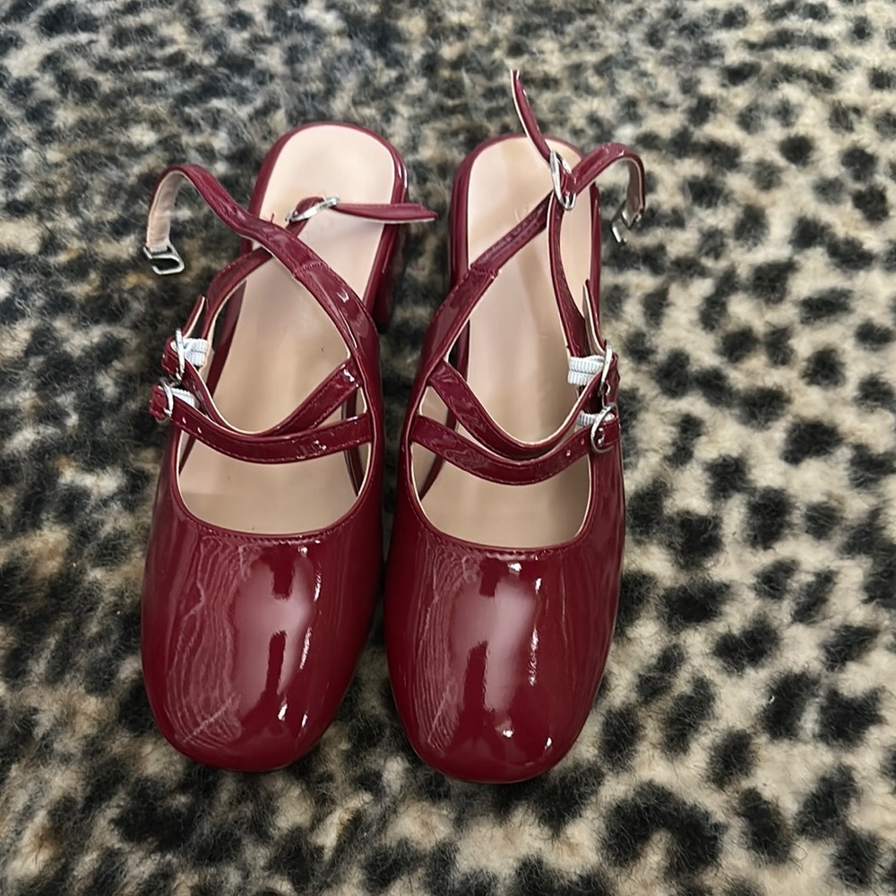 Stylish Kids Burgundy Shoes